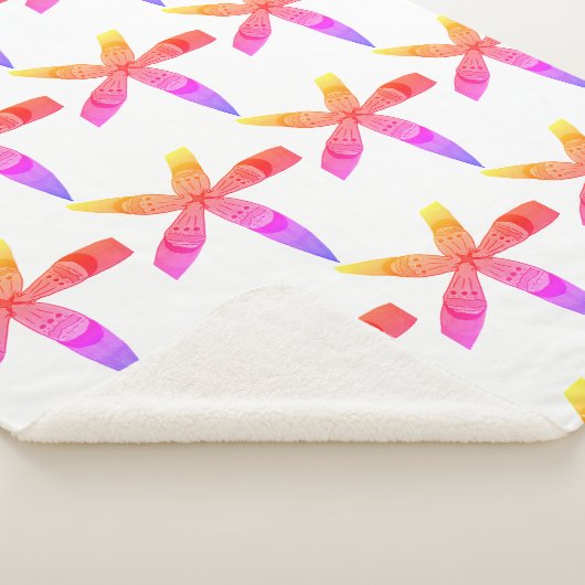 Gradiententropen Blume Sherpadecke (3/4)