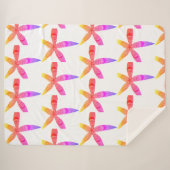 Gradiententropen Blume Sherpadecke (Vorderseite (Horizontal))