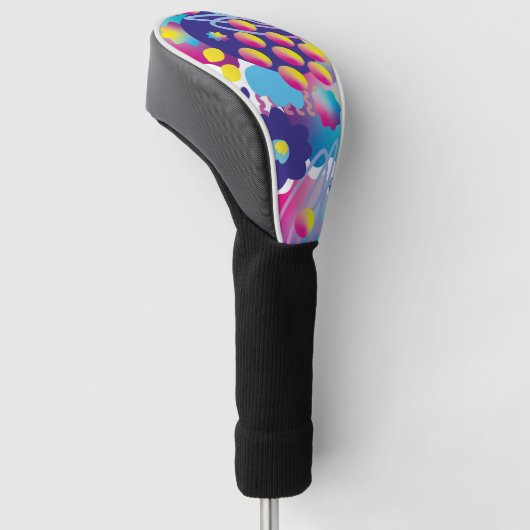 Gradientfluss. Golf Headcover (angewinkelt)