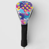 Gradientfluss. Golf Headcover (Vorderseite)