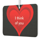 Gradients RED LIEBE HERZ + Ihr Backgr. Ideen Autolufterfrischer (Links)