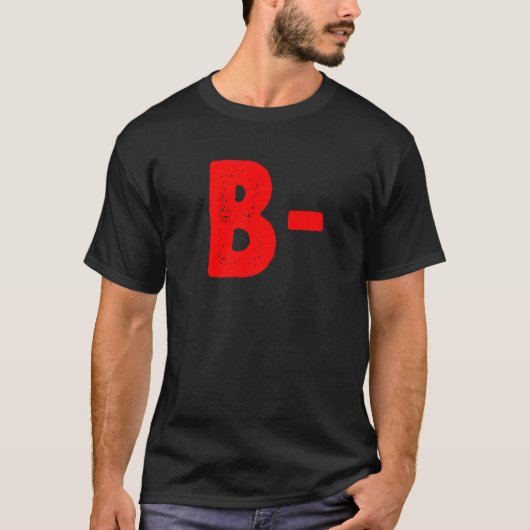 Grading Education School Letter B Teacher Lesson S T-Shirt (Vorderseite)