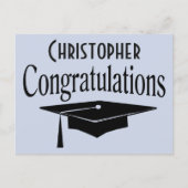 Grads Weisheit Wörter der Beratung und Wünsche Abs Postkarte (Vorderseite)