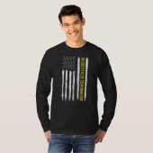 Gradua Robotics Engineer American Flag Engineering T-Shirt (Vorne ganz)