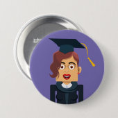 Graduado Button (Vorne & Hinten)