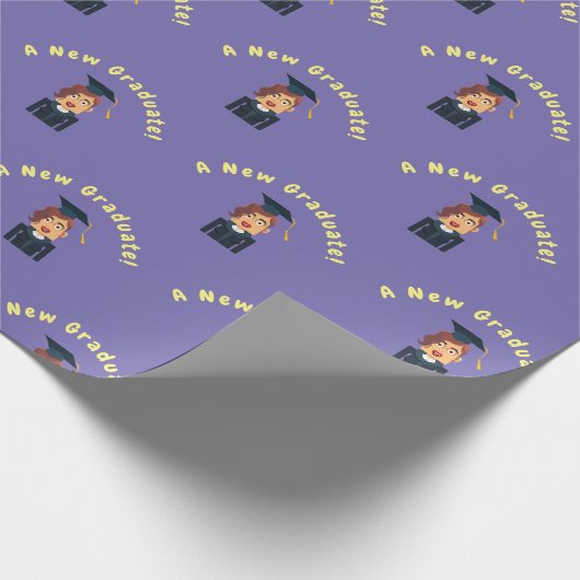 Graduado Geschenkpapier (Ecke)