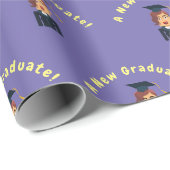 Graduado Geschenkpapier (Rolleneckpunkt)