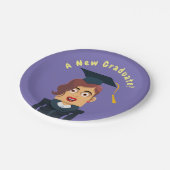 Graduado Pappteller (Schrägansicht)