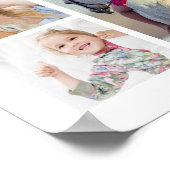 Graduate 16 Photo Memory Board Poster (Ecke)