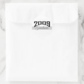 Graduate 2009 Aufkleber (Tasche)