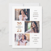 Graduate 2023 Ankündigung Party 3 Fotos (Vorderseite)