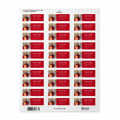 Graduate 2025 Class Foto Script-Rücksendeadresse (Vorne)