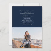 Graduate 2025 Script Foto Collage Ankündigung (Rückseite)