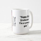 Graduate 2026 Ribbon Mug Kaffeetasse (VorderseiteRechts)
