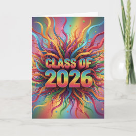 Graduate 2026 Ribbons Card Karte