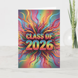 Graduate 2026 Ribbons Card Karte
