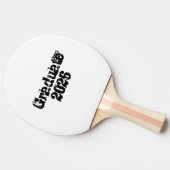 Graduate 2026 Trending Cool text Hoodie Tischtennis Schläger (Seitenansicht)