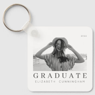 Graduate 20XX Modernes, Cooles, einfaches Minimali Schlüsselanhänger