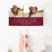 Graduate 2 Foto botanischer Bordeaux Banner (Insitu)