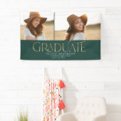 Graduate 2 Foto botanisches Grün Banner (Insitu)