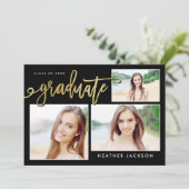Graduate 3 - Ankündigung von Fotosammlungen (Stehend Vorderseite)