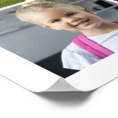 Graduate 64 Photo Collage Party Decor Poster (Ecke)