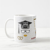 Graduate Abschluss Class 2022 Foto Glückwunsch Kaffeetasse (Links)
