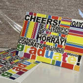 Graduate Abschluss Herzlichen Glückwunsch Grand Ca Karte