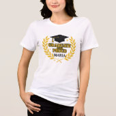 Graduate and Proud Maria Tri-Blend Shirt (Vorderseite)