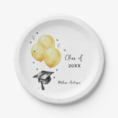 Graduate Balloons Pappteller (Vorderseite)