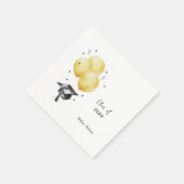 Graduate Balloons Serviette (Ecke)