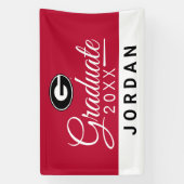 Graduate Banner der Universität Georgia (Vertikal)