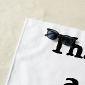 Graduate Beach Handtuch (Beispiel)