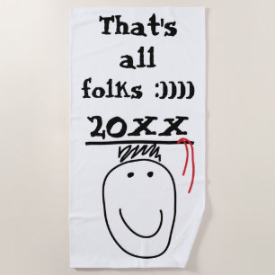 Graduate Beach Handtuch