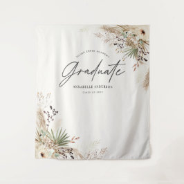 Graduate Bevorzugen pampas eucalyptus elegant mode Wandteppich