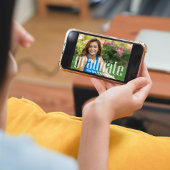 Graduate Black and White Modernes Minimalistisches Ankündigung