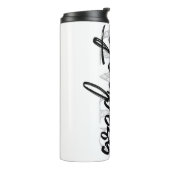 Graduate Black Script | Klassischer Keepake mit de Thermosbecher (Nach links gedreht)