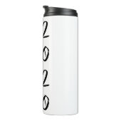 Graduate Black Script | Klassischer Keepake mit de Thermosbecher (Nach rechts gedreht)