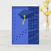 Graduate Blank Card Karte (Gelbe Blume)