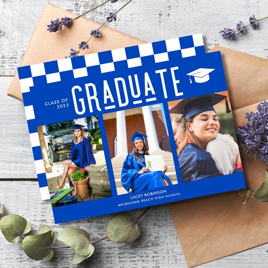 Graduate Blue 3 Foto Abschluss