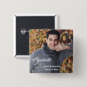 Graduate Button Button (Vorne & Hinten)