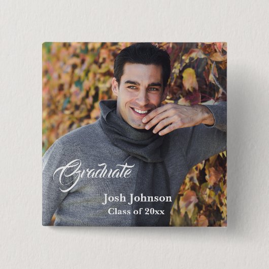 Graduate Button Button (Vorderseite)