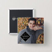 Graduate Button Button (Vorne & Hinten)