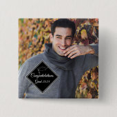 Graduate Button Button (Vorderseite)