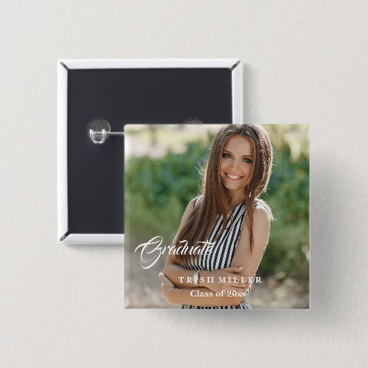 Graduate Button Button (Vorne & Hinten)