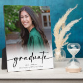 Graduate Calligraphy Script Class of 2024 Foto Fotoplatte (Seite)