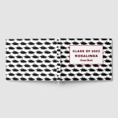 Graduate Cap Abschluss Senior Class Gästebuch (Voll)