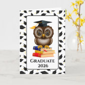 Graduate Card Karte (Gelbe Blume)