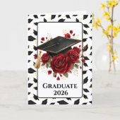 Graduate Card Karte (Gelbe Blume)