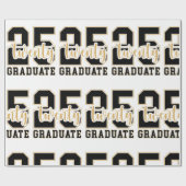 Graduate Celebration 2025 Geschenkpapier (Flach)